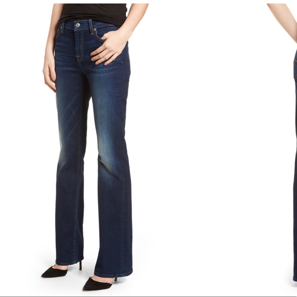 Dark Denim Bootleg Women’s 7 For All Mankind Jeans